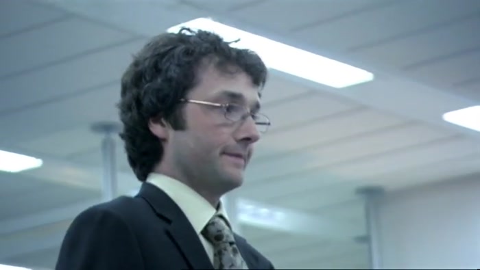 YUP. HE IS A FUCKING... NINNY, ISN'T HE?  