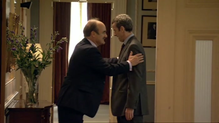 (CHUCKLING) COME ON, LET'S HAVE A CHAT.  