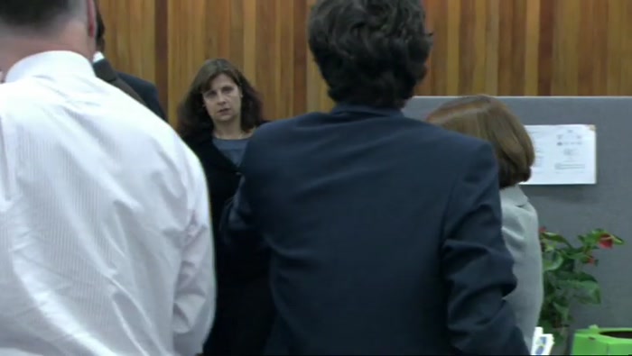 - THE... - TERRI: OH, NICOLA! HI! 