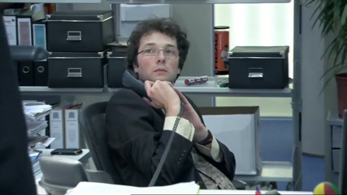 LOOK AT STEVE FLEMING AT WORK, EH? THAT'S THE REAL MASTER OF SPIN. 