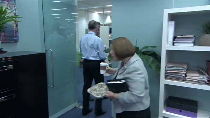 - MALCOLM NEVER BROUGHT US COFFEE. - BLOODY LUNCHTIME. 