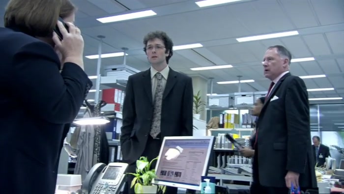 'CAUSE HE'S THE SORT OF MASTERMIND. THE PERSON... 