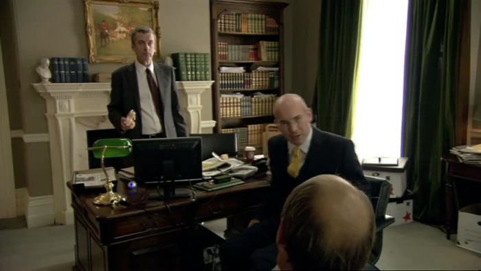 - I'M GOING TO LEAVE YOU TO IT, FRANKLY. - SO SOON? 