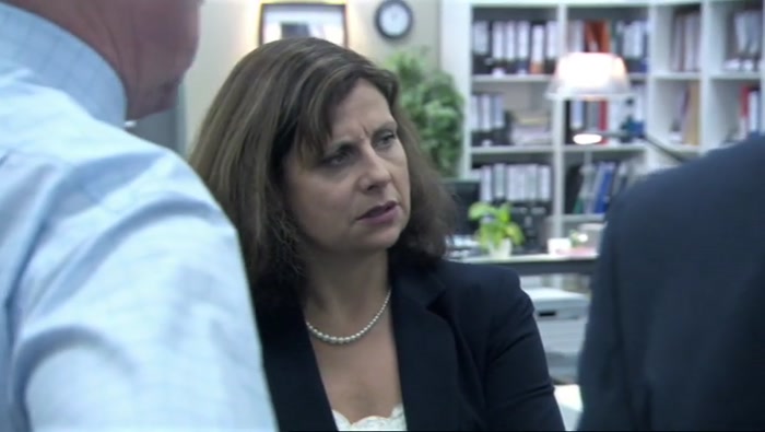 TERRI: WELL, WHO'S DRIVING THE BUS? STEVE: MORNING! 