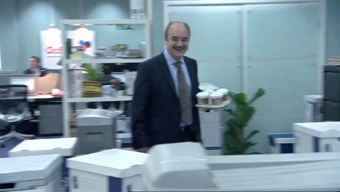 LOOK AT HIM. SUPER MARIO.  