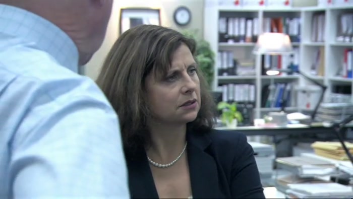 TERRI: WELL, WHO'S DRIVING THE BUS? STEVE: MORNING! 