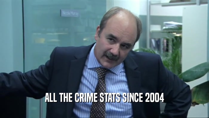 ALL THE CRIME STATS SINCE 2004  