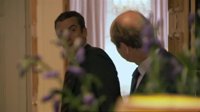 WELCOME BACK. GOOD HOLIDAY? I HEAR YOUR KITCHEN'S LOVELY THIS TIME OF YEAR. 