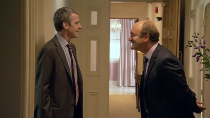 (CHUCKLING) COME ON, LET'S HAVE A CHAT.  