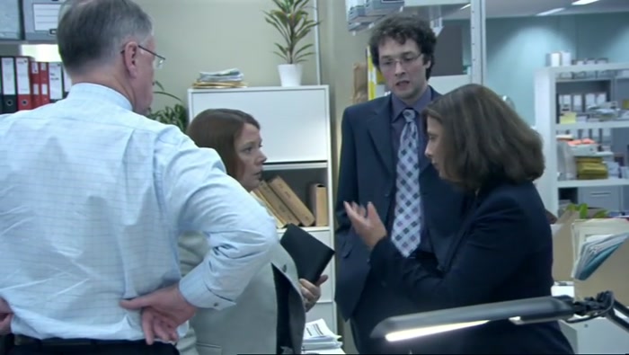 - YOU'VE GOTTA GET ON TO... - TERRI: ME? 