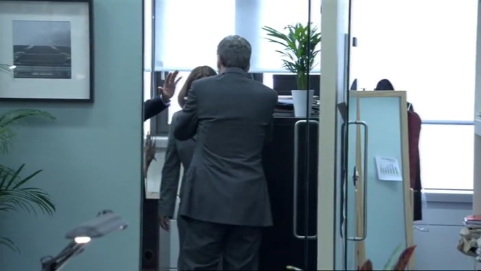 IGNORE HIM. JUST COME WITH ME. COME INTO MY OFFICE. 
