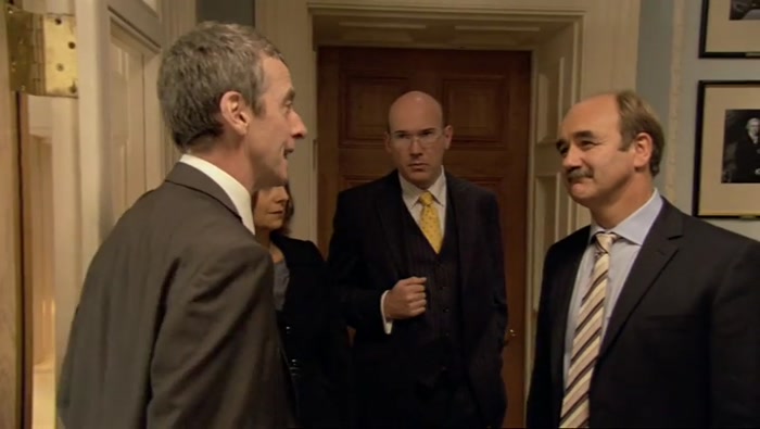 YEAH. COULD I HAVE A QUICK WORD? JUST FIVE MINUTES. 