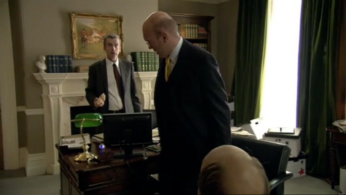 - I'M GOING TO LEAVE YOU TO IT, FRANKLY. - SO SOON? 