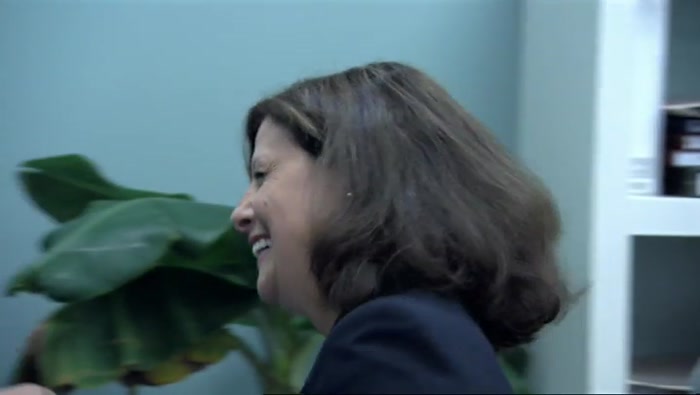 (BOTH LAUGHING)  