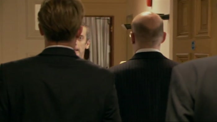 I LIKE THE FLUNKIES, BY THE WAY. THAT'S A VERY NICE TOUCH. 