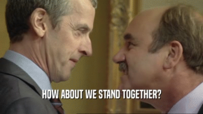 HOW ABOUT WE STAND TOGETHER?  