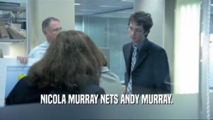 NICOLA MURRAY NETS ANDY MURRAY.
  