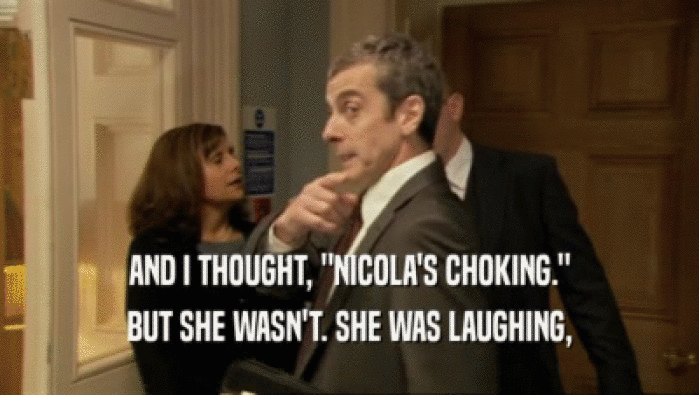 AND I THOUGHT, 
