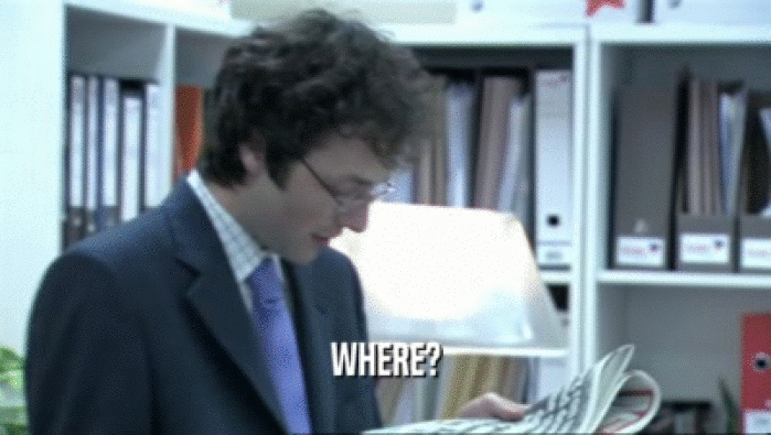 WHERE?  