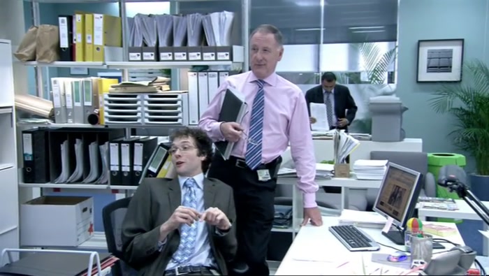 AND DO SOME BALD-ON-BALD COTTAGING AT THE SAME TIME. 
