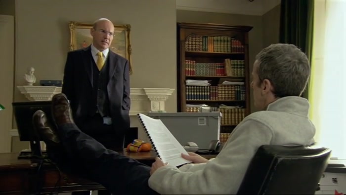 AND YOU'VE PISSED ON THAT BISCUIT AND I'VE GOT TO EAT IT. 
