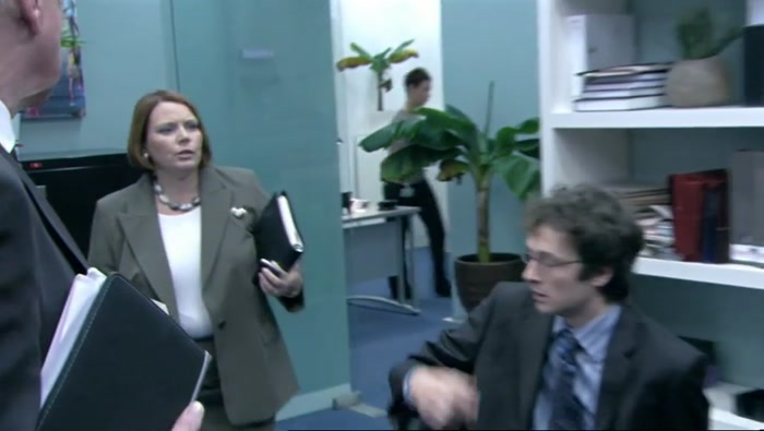 - YES. - SHE'S FROM THE CENTRE FOR ECONOMIC... 