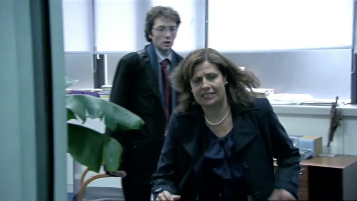- SHIT. WHERE IS HE? - WELL, HE'S IN THE OLD LIAISON OFFICE. 