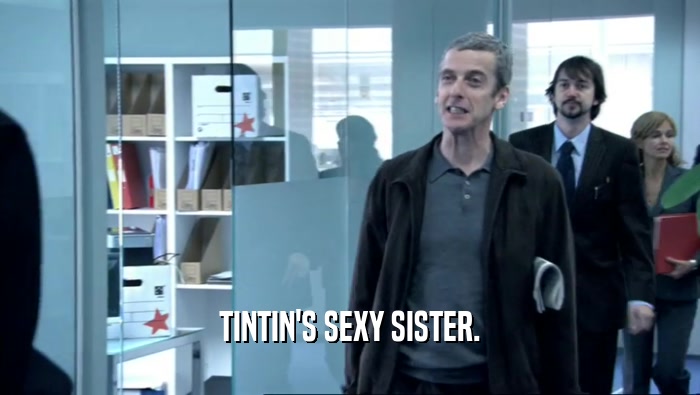 TINTIN'S SEXY SISTER.  