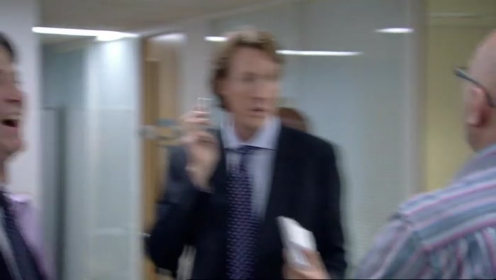 NO, NO, NO. HE'S NOT DOWNSTAIRS. BUT IF HE WERE, I'D KNOW ABOUT IT 