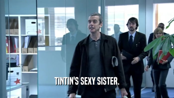 TINTIN'S SEXY SISTER.  