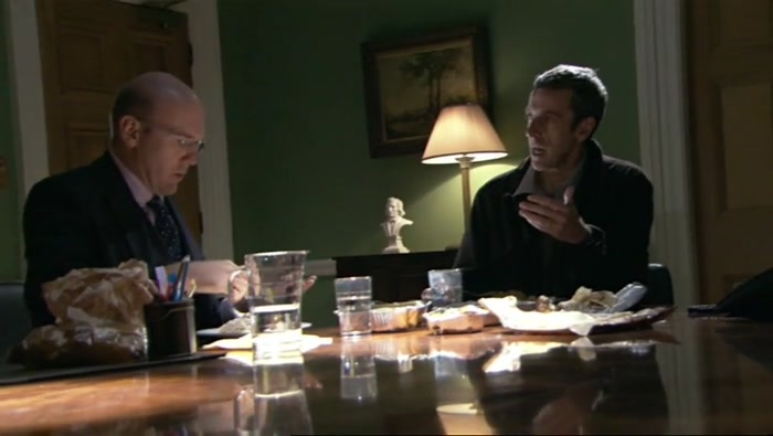 IT'S ME, SIMON SCHAMA AND ALAN YENTOB IN A CAGE, 