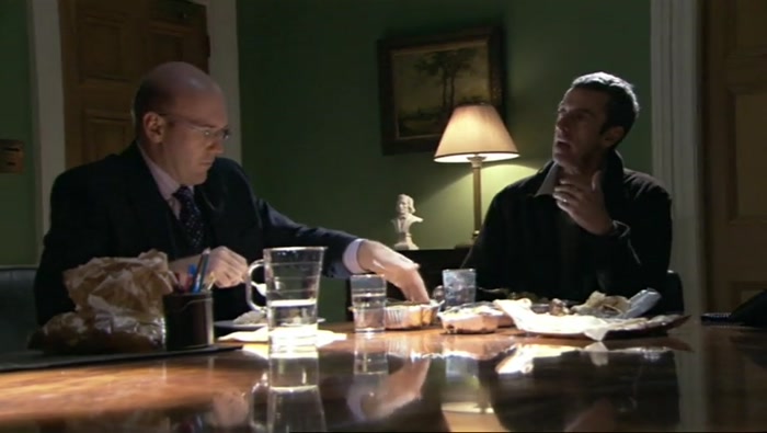 IT'S ME, SIMON SCHAMA AND ALAN YENTOB IN A CAGE, 