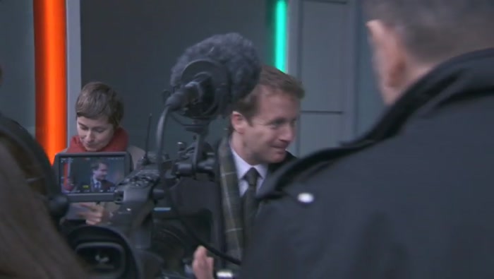 REPORTERS SHOUT  