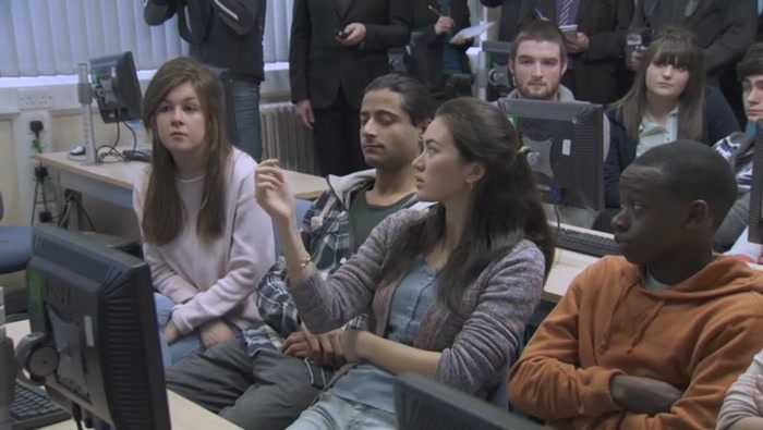 THE OTHER LADY WAS ALLOWED TO INTERRUPT. 