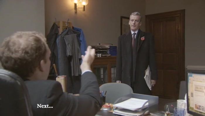 THE LEADER OF THE OPPOSITION IS IN THAT ROOM, MALCOLM, 