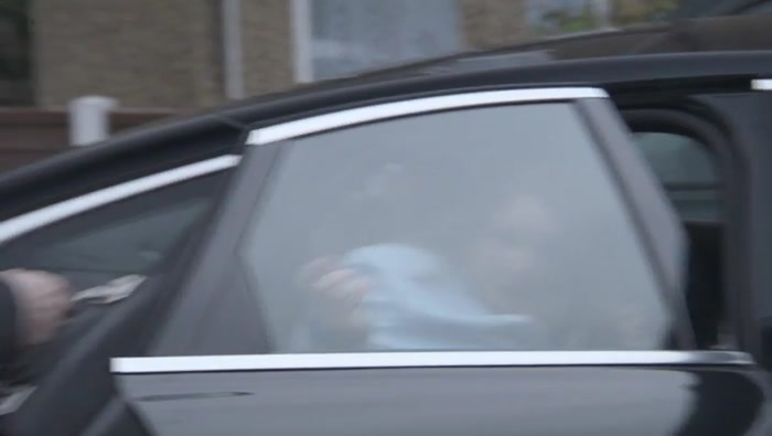JUST PASS IT TO ME. WHY DON'T YOU GET IN THE FRONT? 