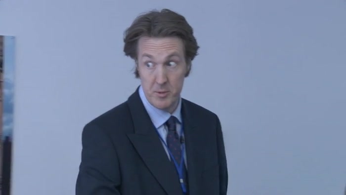 WELL, THAT'S GRAHAM. HE HAS CROHN'S DISEASE. 