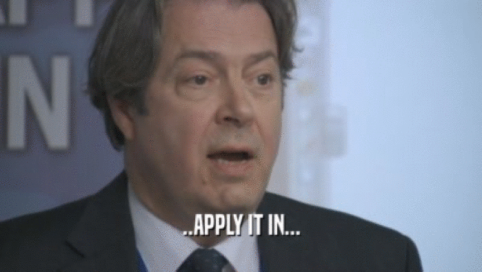 ..APPLY IT IN...  
