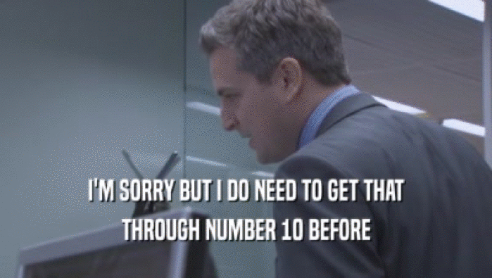 I'M SORRY BUT I DO NEED TO GET THAT THROUGH NUMBER 10 BEFORE THROUGH NUMBER 10 BEFORE