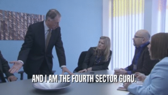 AND I AM THE FOURTH SECTOR GURU.  