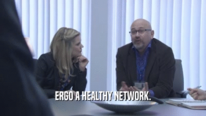 ERGO A HEALTHY NETWORK.
  