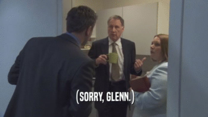 (SORRY, GLENN.)  