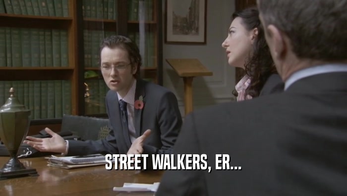 STREET WALKERS, ER...
  