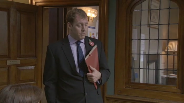 I DIDN'T HOLD THE DOOR OPEN FOR HIM AND HE CALLED ME A MINGE MOP. 