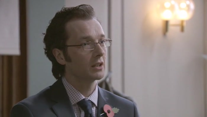 ITS REMEMBRANCE SUNDAY. THAT'S WHAT YOUR FACE SHOULD BE DOING - REMEMBERING. 