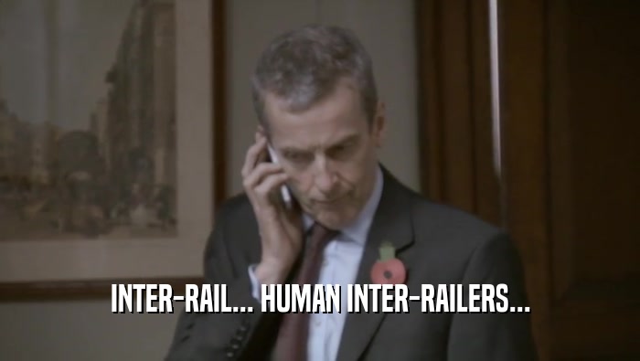 INTER-RAIL... HUMAN INTER-RAILERS...  