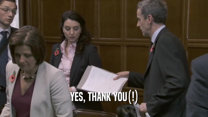 YES, THANK YOU(!)  