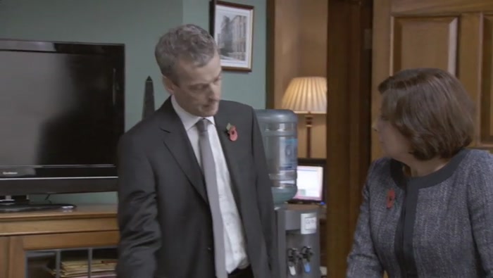 LIKE WHEN MUMMY EXPLAINS WHY DADDY'S GOING TO BE IN THE PAPERS TOMORROW. 