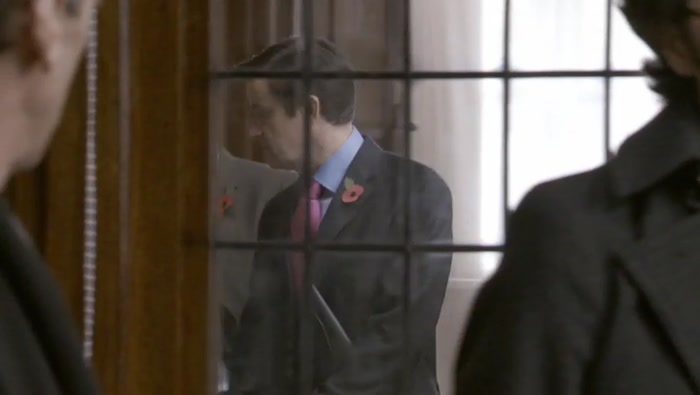 HE'S GOING TO USE IT AS HIS ONESIE. THAT'S HIM JUST COMING IN. 