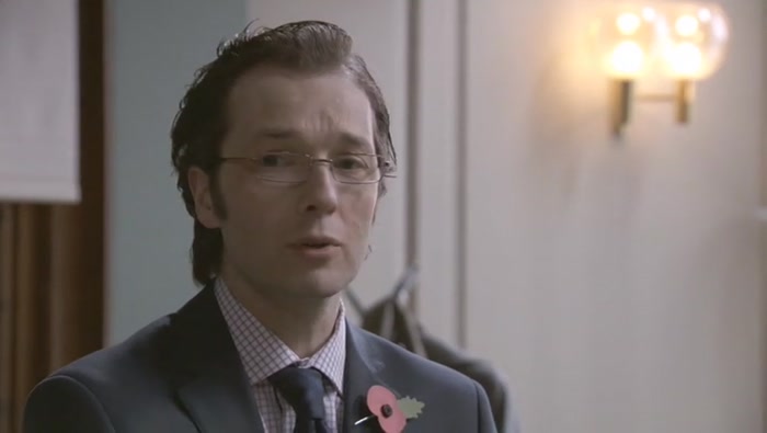 ITS REMEMBRANCE SUNDAY. THAT'S WHAT YOUR FACE SHOULD BE DOING - REMEMBERING. 